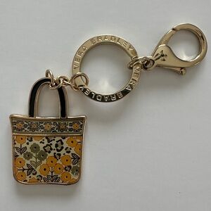 Vera Bradley Enameled Tote Purse Key-Chain / Purse Charm